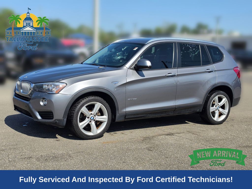Space Gray Metallic 2017 BMW X3 SUV / Crossover Rear-Wheel Drive 8-Speed Automatic