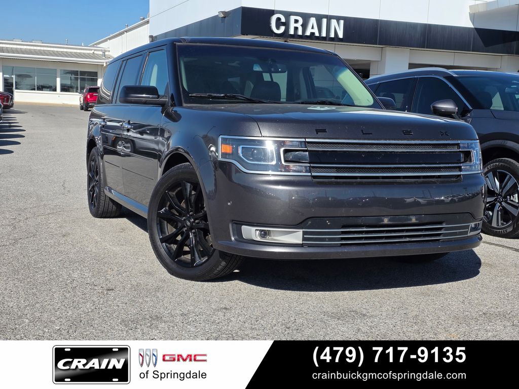 Agate Black 2019 Ford Flex Limited AWD SUV / Crossover All-Wheel Drive 6-Speed Automatic