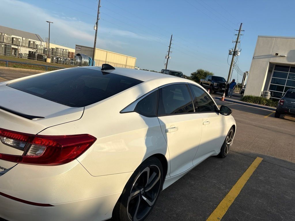 2021 Honda Accord Sport White at Legacy Ford