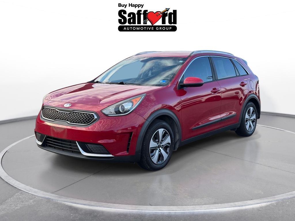 Crimson Red 2018 Kia Niro SUV / Crossover Front-Wheel Drive 6-Speed Dual Clutch