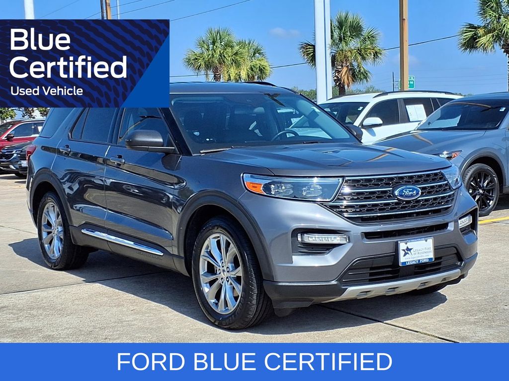 2022 Ford Explorer XLT Gray at DeMontrond Automotive Group