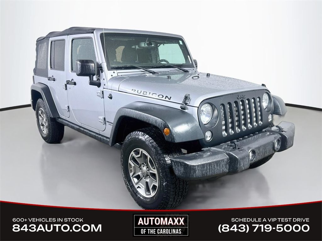 Billet Silver Metallic Clearcoat 2015 Jeep Wrangler SUV / Crossover Four-Wheel Drive 5-Speed Automatic
