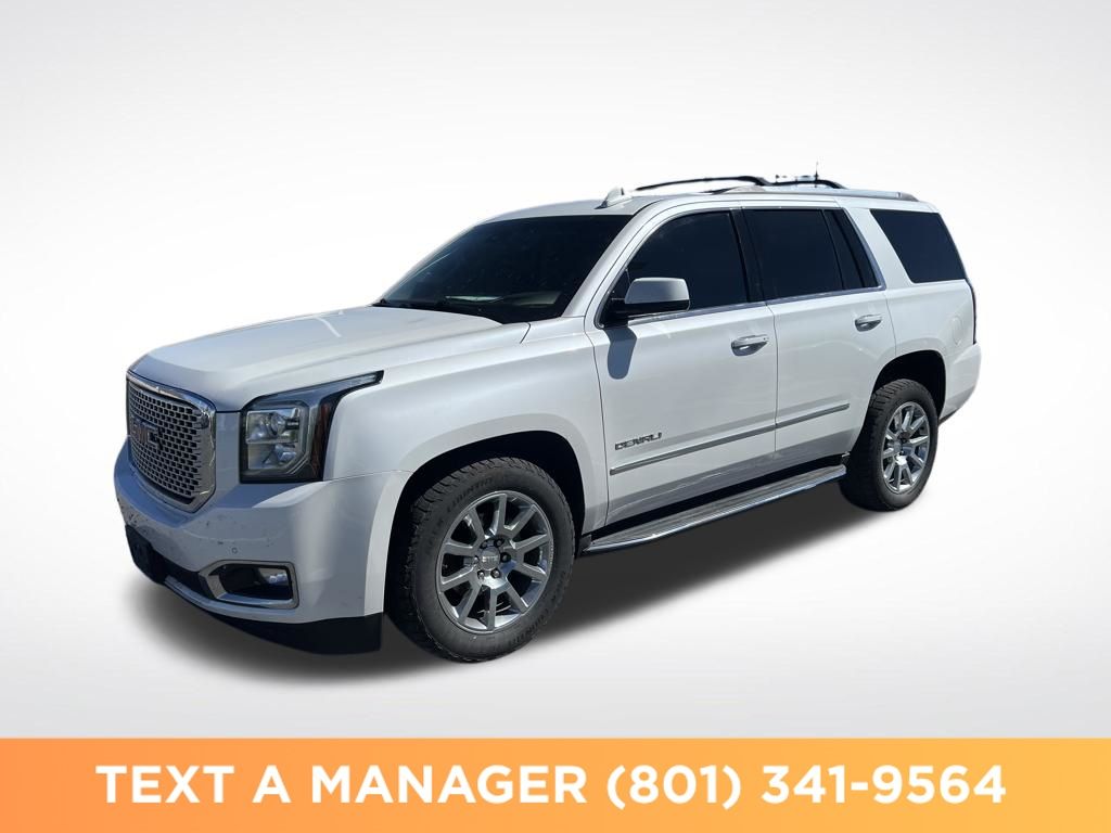 White Frost Tricoat 2016 GMC Yukon Denali 4WD SUV / Crossover Four-Wheel Drive 8-Speed Automatic