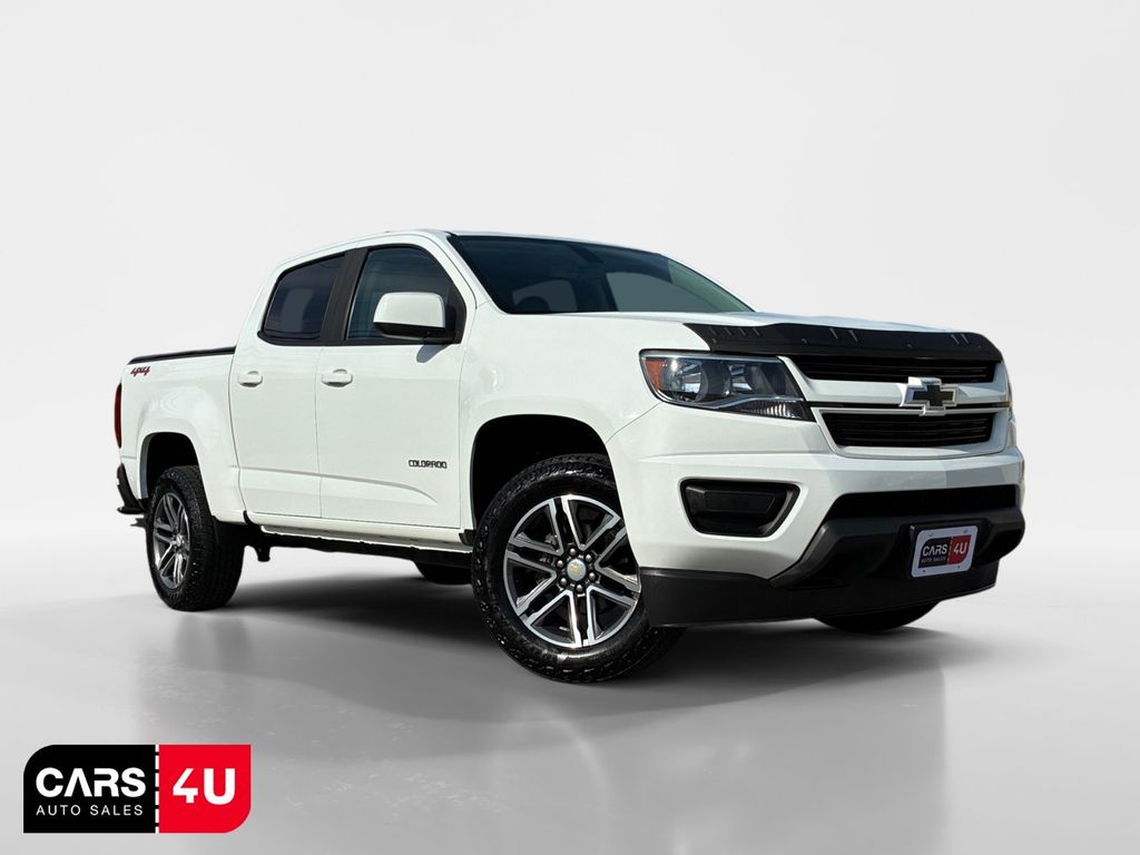 Summit White 2020 Chevrolet Colorado Pickup Truck Four-Wheel Drive 8-Speed Automatic
