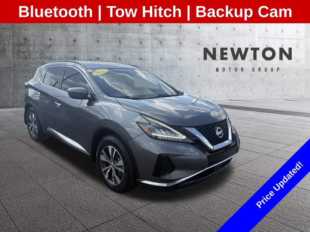 Gray (Gun Metallic) 2020 Nissan Murano SUV / Crossover Front-Wheel Drive Continuously Variable Transmission