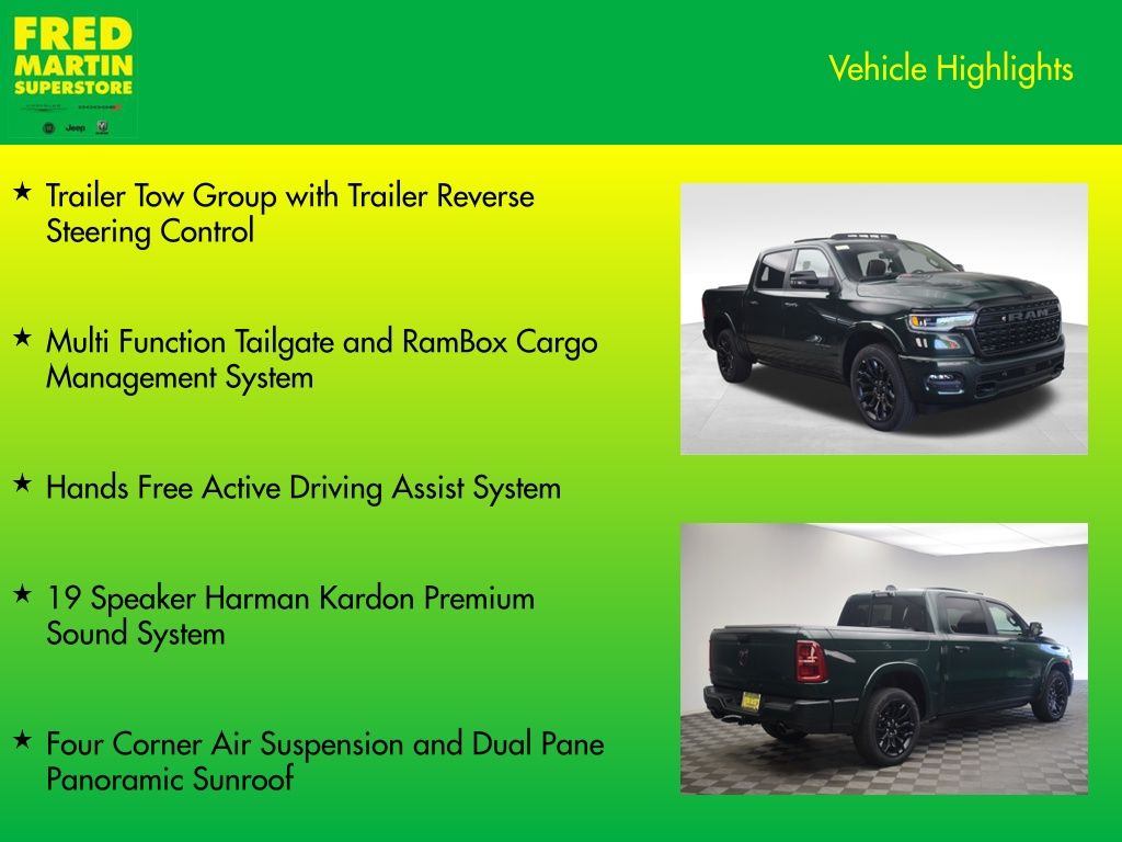 new 2026 Ram 1500 car, priced at $82,929