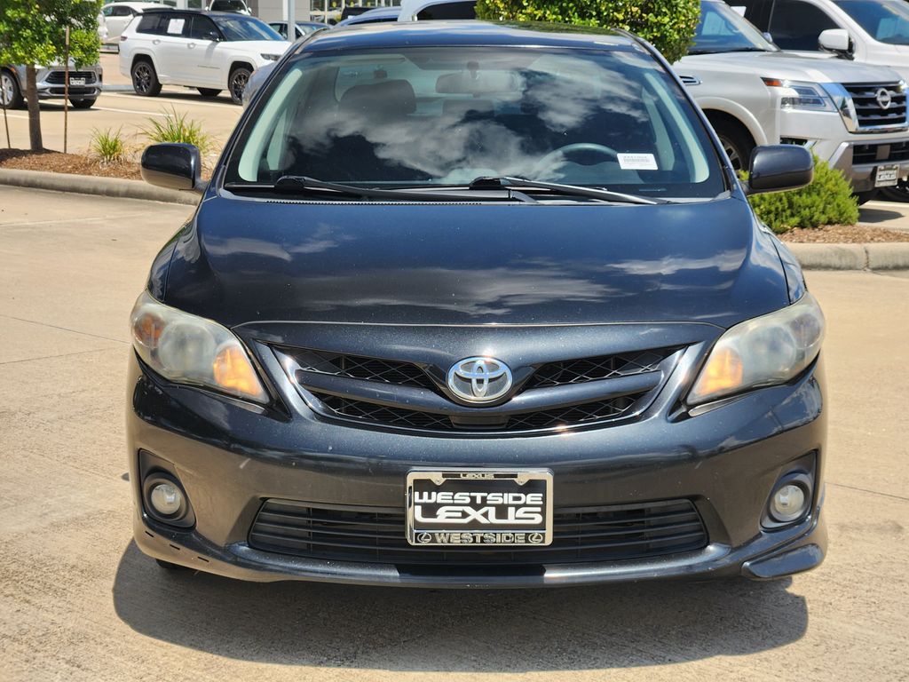 2013 Toyota Corolla S Black at Durrett Motor Company