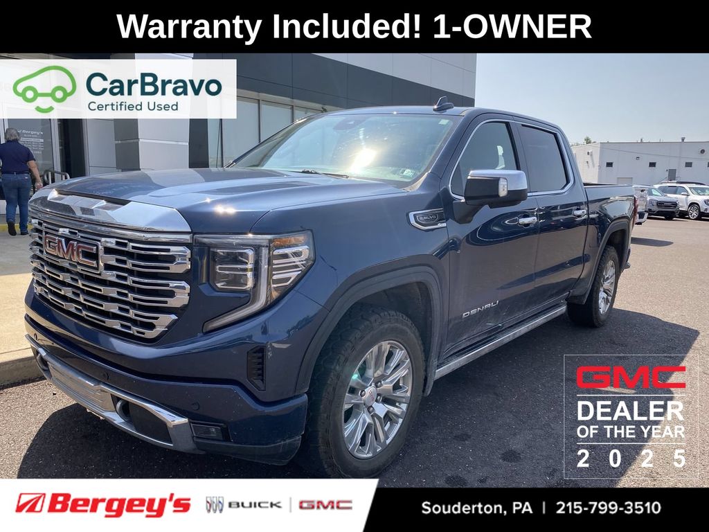 Pacific Blue Metallic 2022 GMC Sierra 1500 Pickup Truck Four-Wheel Drive Automatic