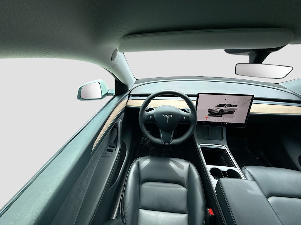 2024 Tesla Model Y Long Range White at AutoSavvy Houston Southwest