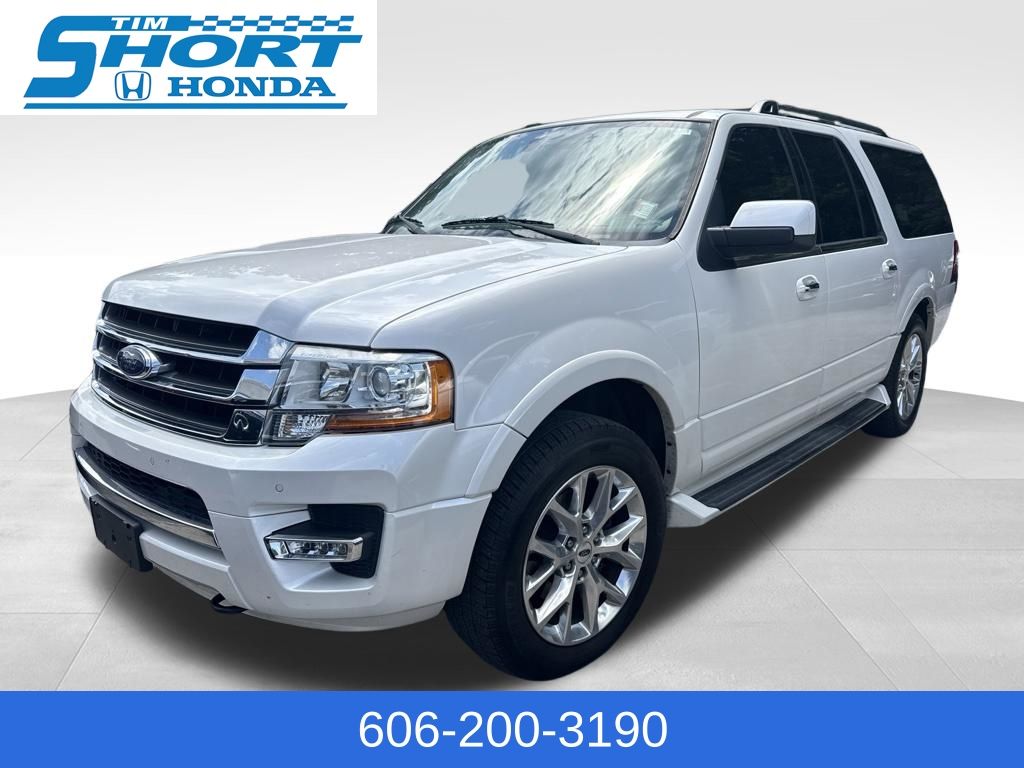 White Platinum Clearcoat Metallic 2017 Ford Expedition SUV / Crossover Four-Wheel Drive 6-Speed Automatic
