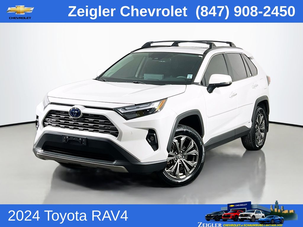 Pearl 2024 Toyota RAV4 Hybrid SUV / Crossover All-Wheel Drive Continuously Variable Transmission