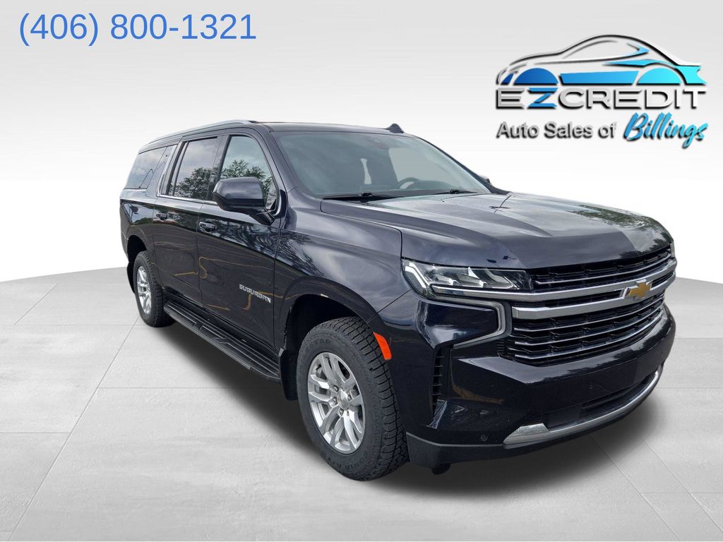 Black 2022 Chevrolet Suburban SUV / Crossover Four-Wheel Drive 
