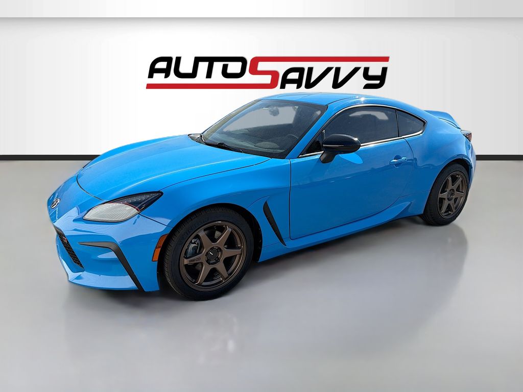 Used 2023 Blue Toyota Premium image 3