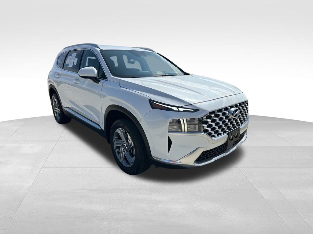 2022 Quartz White Hyundai Santa Fe SEL AWD SUV