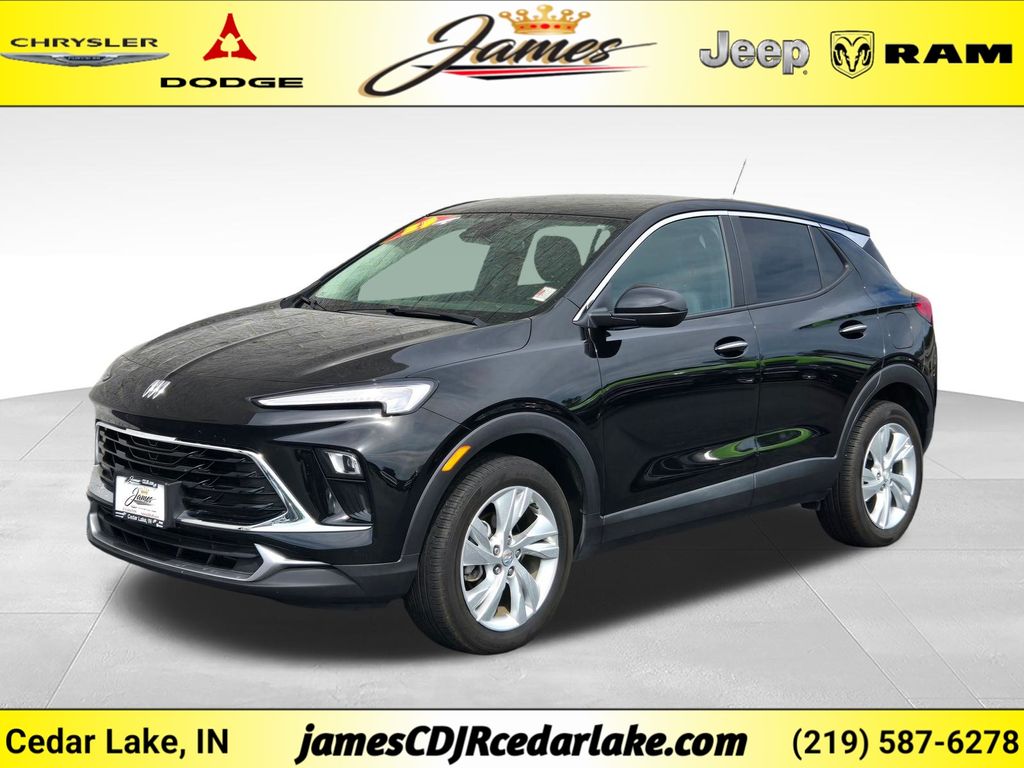 Black (Ebony Twilight Metallic) 2025 Buick Encore GX SUV / Crossover All-Wheel Drive 9-Speed Automatic