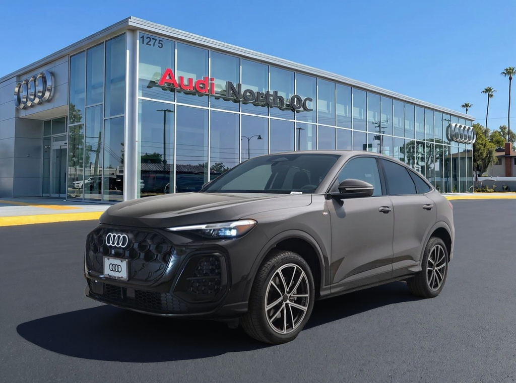 Mythos Black Metallic 2026 Audi Q5 Sportback Sedan All-Wheel Drive 7-Speed Automatic