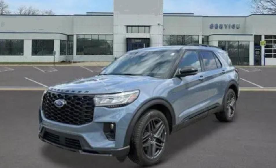 Vapor Blue 2025 Ford Explorer SUV / Crossover All-Wheel Drive Automatic