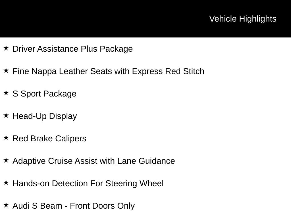 2026 Audi S3 2.0T quattro Premium