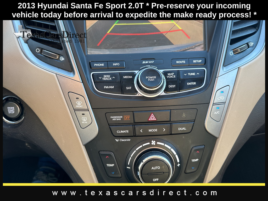 2013 Hyundai Santa Fe Sport 2.0T 9