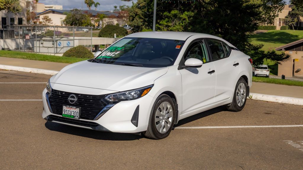 Used 2025 Nissan Sentra S 4D Sedan