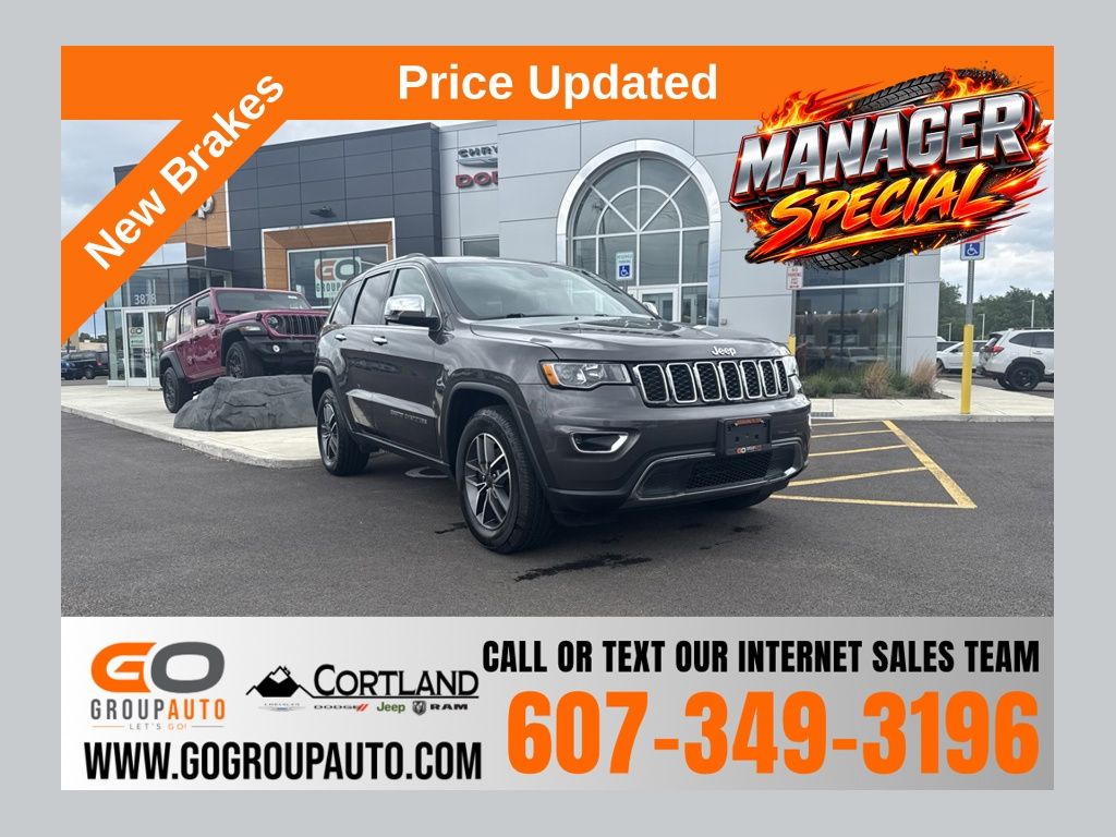  2020 Jeep Grand Cherokee Limited 4WD   