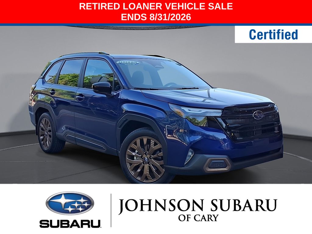 Sapphire Blue Pearl 2026 Subaru Forester SUV / Crossover All-Wheel Drive Continuously Variable Transmission