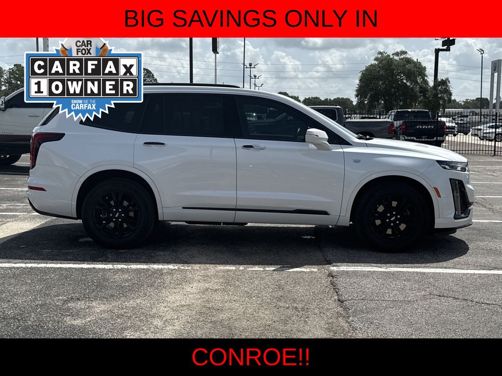 2024 Cadillac XT6 Luxury White at River Oaks CDJR