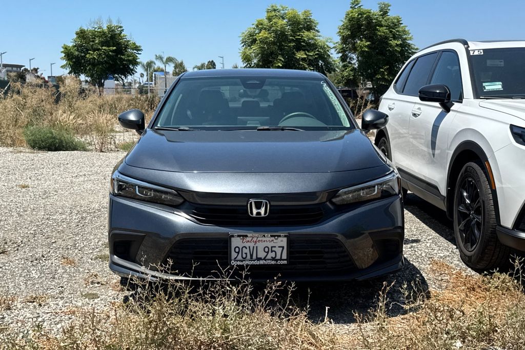 Certified Used 2023 Meteorite Gray Metallic Honda LX image 3
