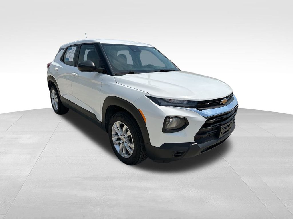 2022 Summit White Chevrolet Trailblazer LS AWD SUV