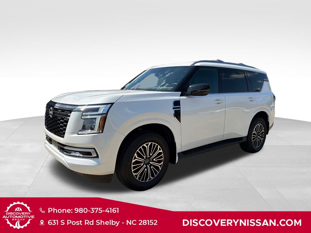 Aspen White Tricoat 2026 Nissan Armada SUV / Crossover 4X2 9-Speed Automatic