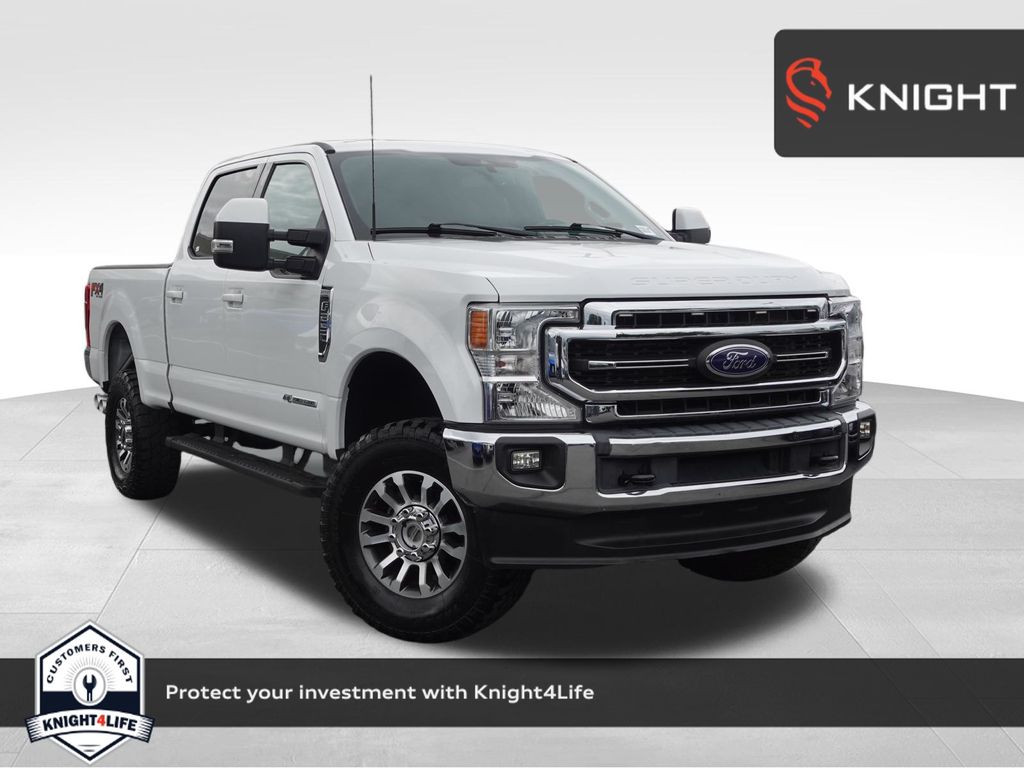 Oxford White 2022 Ford F-250 Super Duty Pickup Truck Four-Wheel Drive Automatic