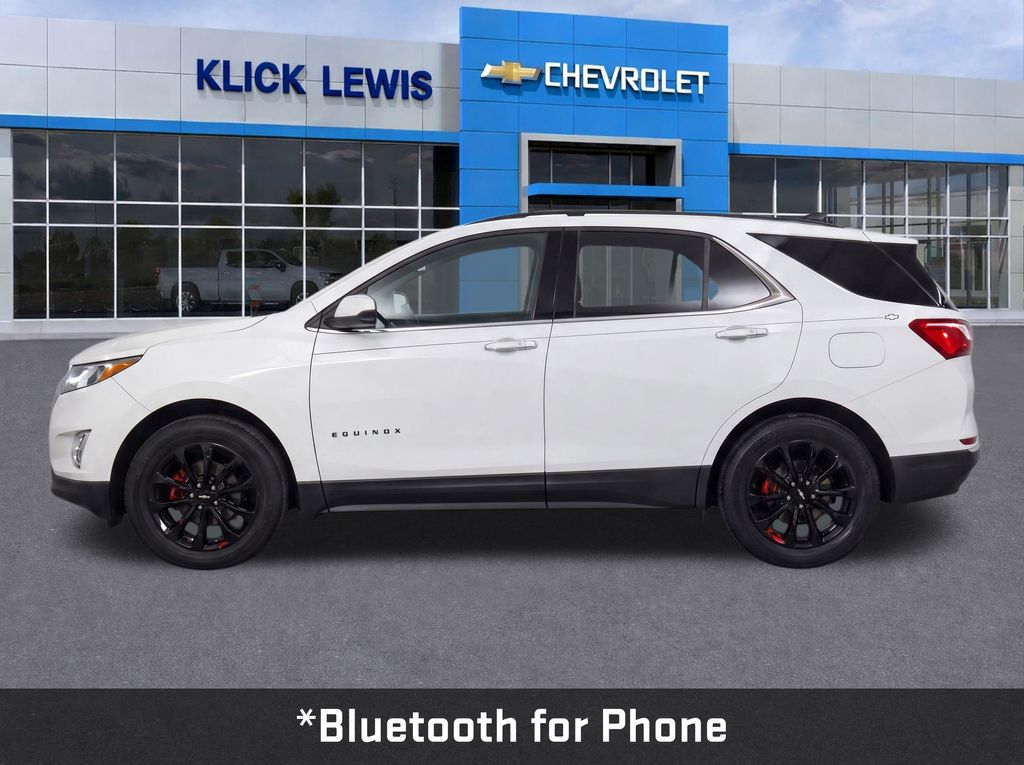 2019 Chevrolet Equinox LT White at Bob Ruth Ford