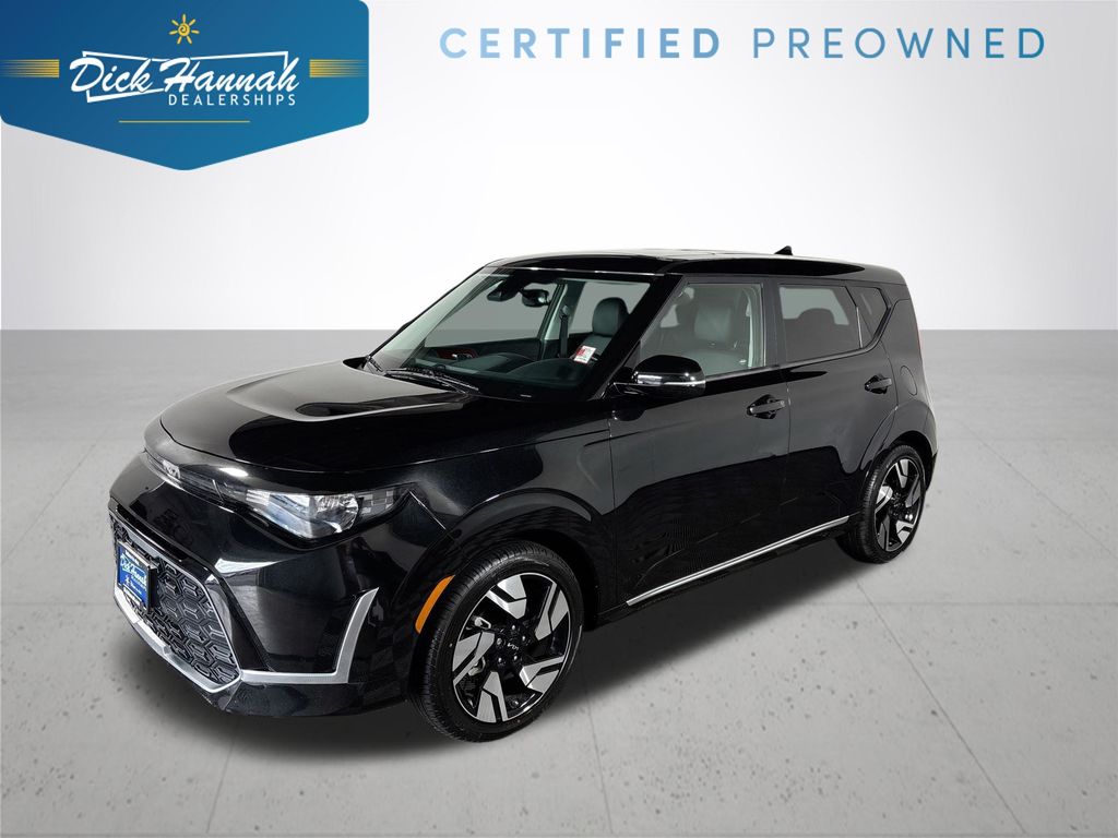 Fusion Black 2023 Kia Soul SUV / Crossover Front-Wheel Drive Continuously Variable Transmission