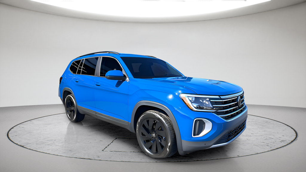 Mountain Lake Blue Metallic 2026 Volkswagen Atlas SUV / Crossover All-Wheel Drive 8-Speed Automatic