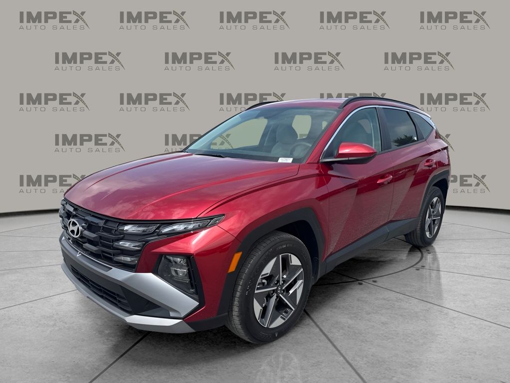 Ultimate Red 2026 Hyundai Tucson SUV / Crossover All-Wheel Drive 8-Speed Automatic