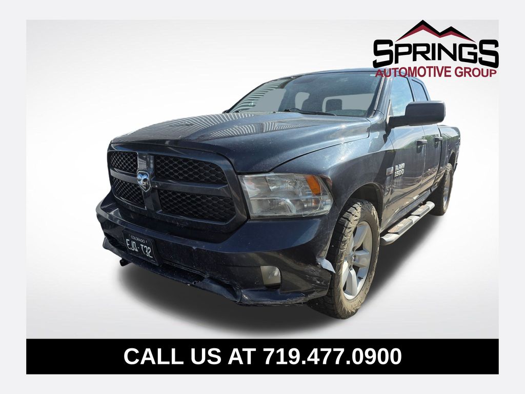 Gray (Maximum Steel Metallic Clearcoat) 2013 RAM 1500 Pickup Truck Four-Wheel Drive 6-Speed Automatic