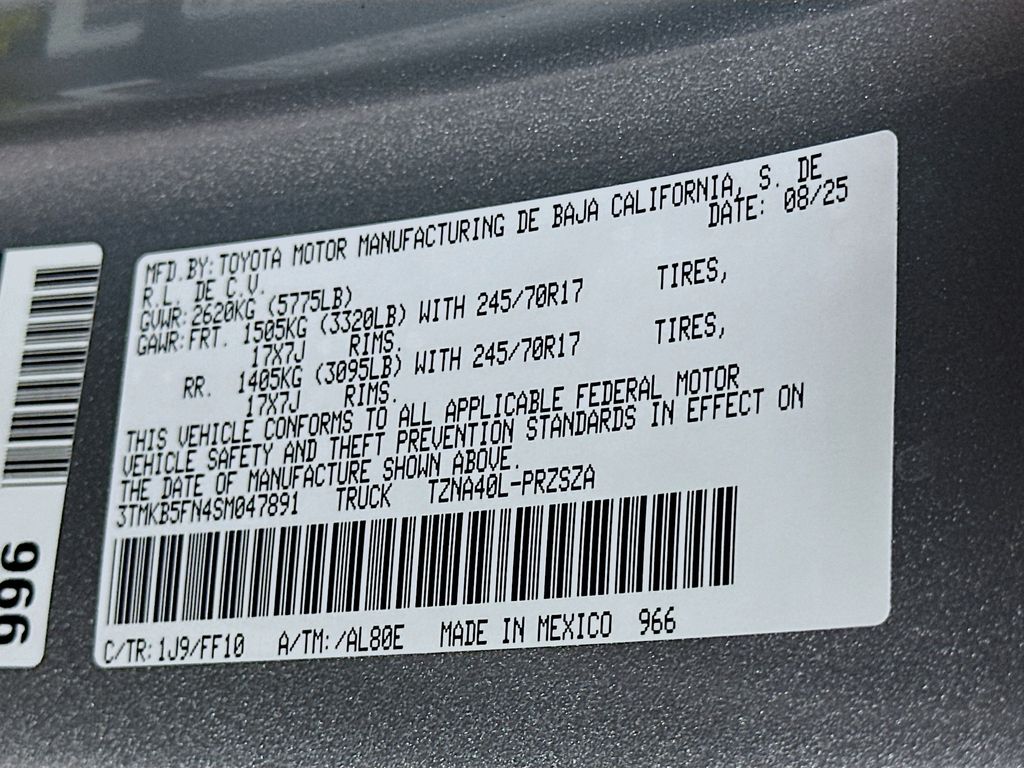 Thumbnail: 2025 Toyota Tacoma - 31