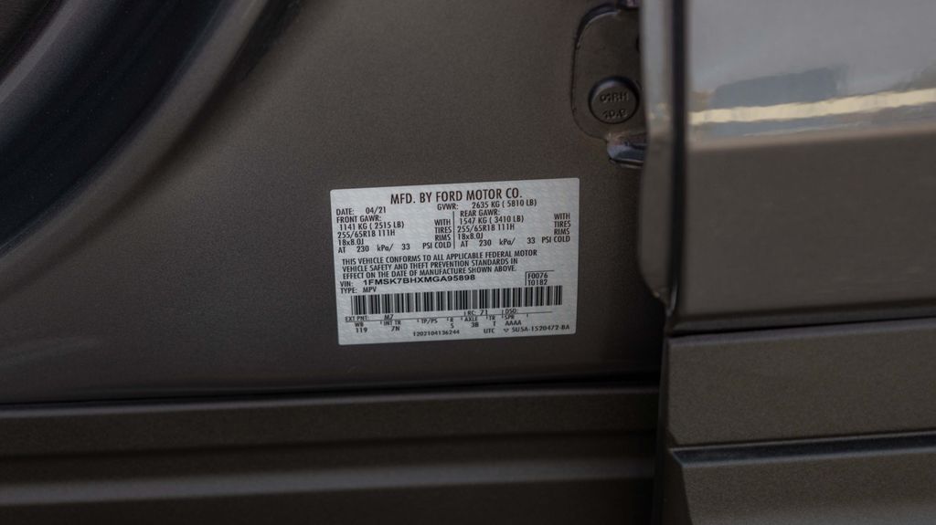 Used 2021 Ford Explorer Base 4D Sport Utility