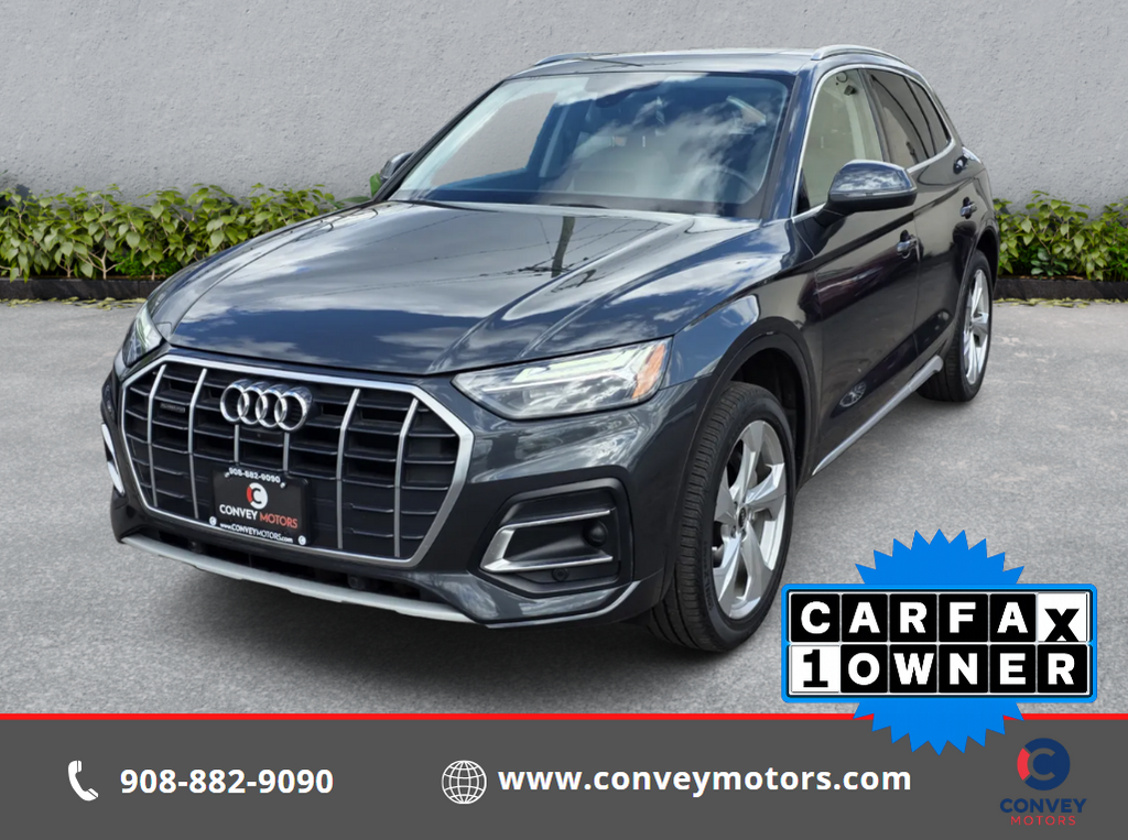 Gray Metallic 2021 Audi Q5 quattro Premium Plus 45 TFSI SUV / Crossover All-Wheel Drive 7-Speed Automatic