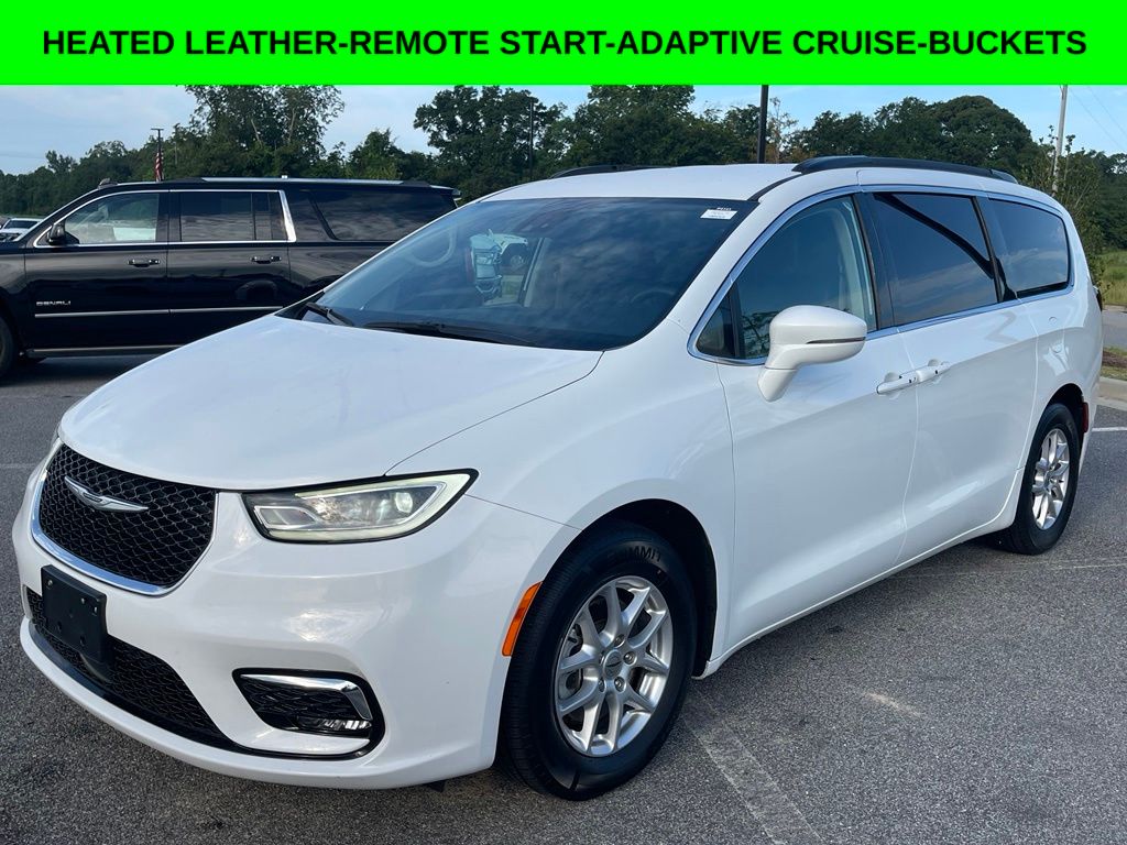 Bright White Clearcoat 2022 Chrysler Pacifica Minivan Front-Wheel Drive 9-Speed Automatic