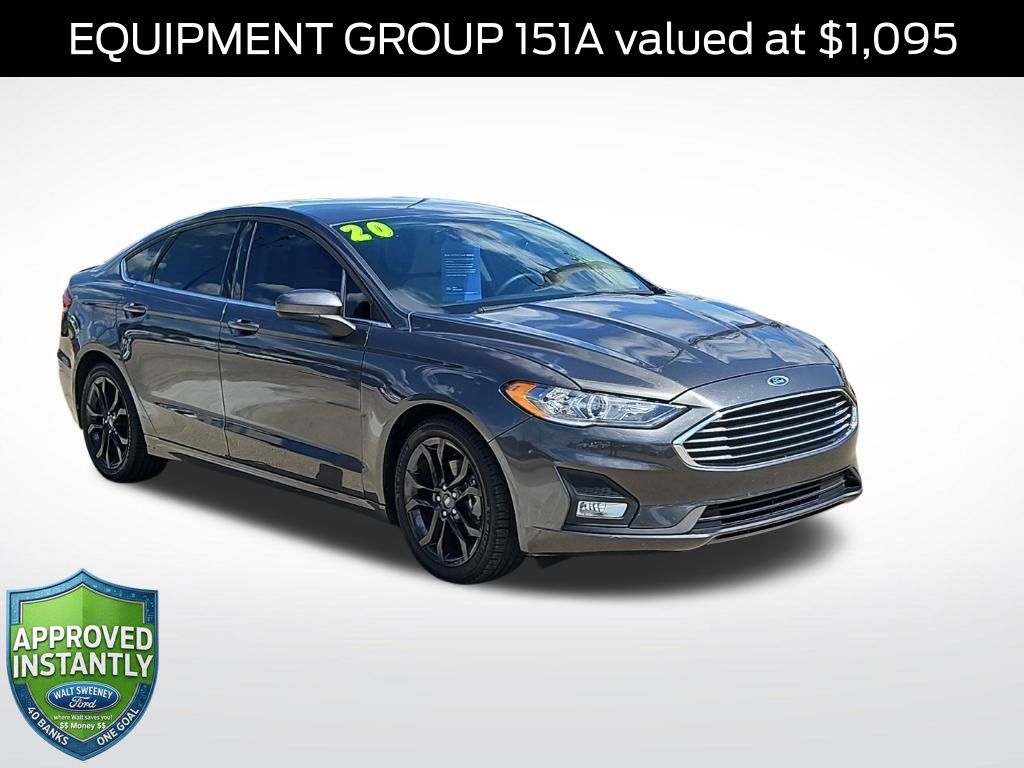 Gray (Magnetic) 2020 Ford Fusion Sedan Front-Wheel Drive 6-Speed Automatic