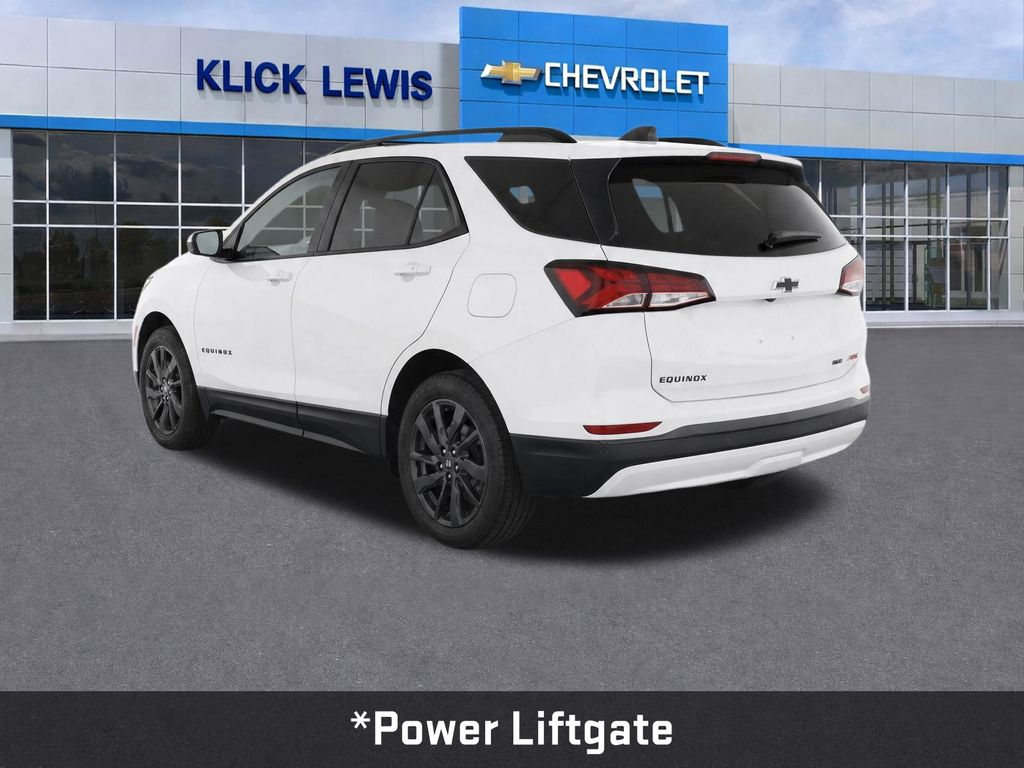 2022 Chevrolet Equinox RS White at Klick Lewis Buick Chevrolet