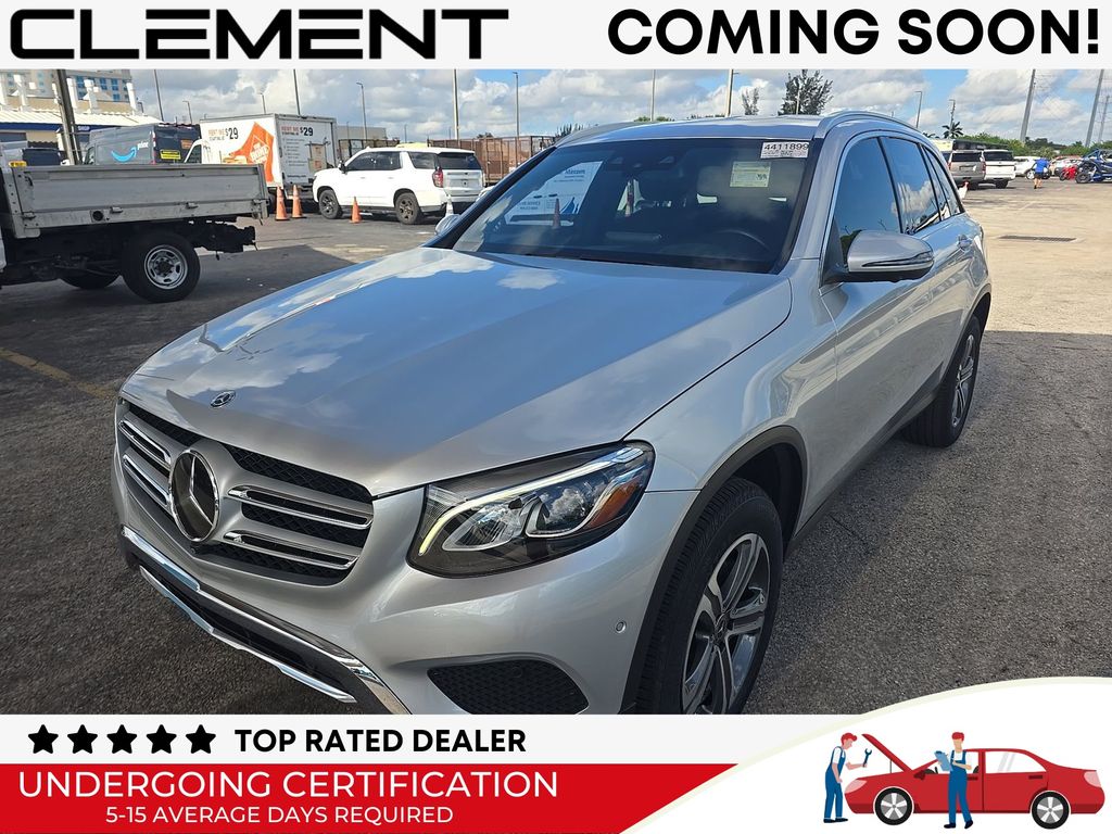 Silver 2018 Mercedes-Benz GLC SUV / Crossover All-Wheel Drive 9-Speed Automatic