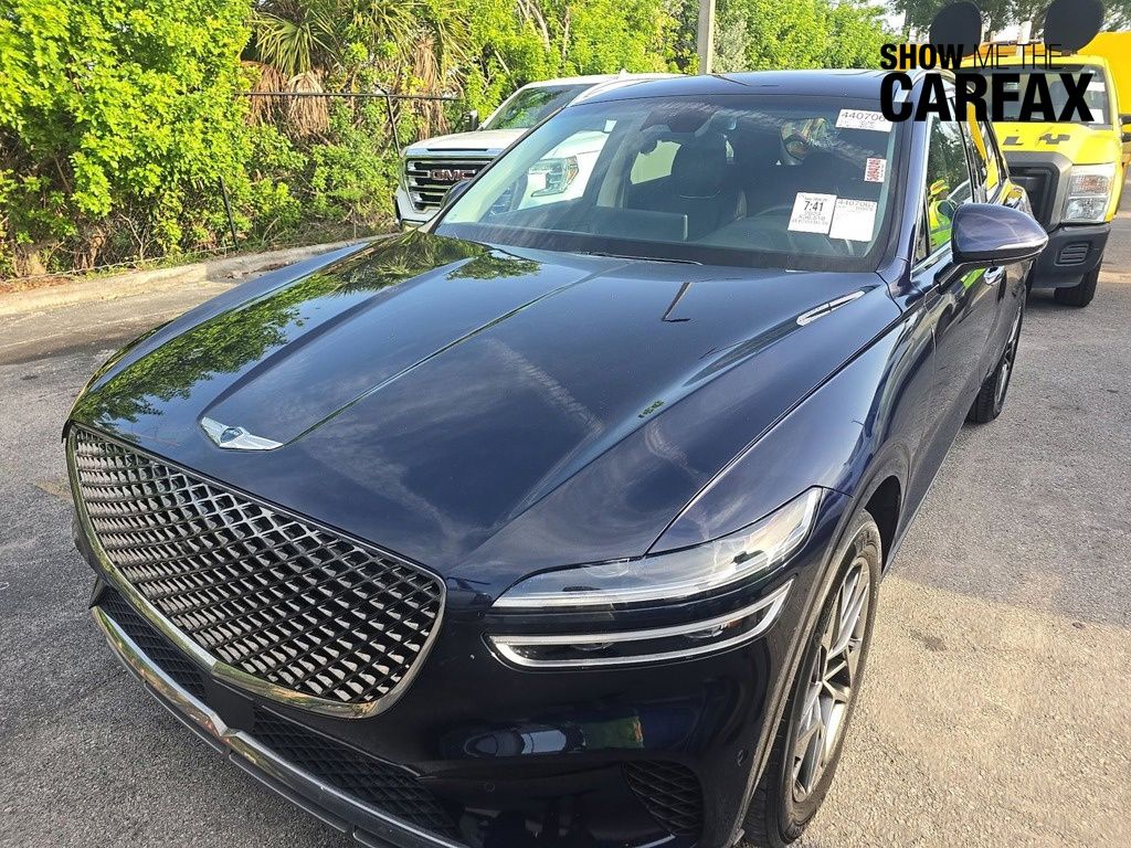 Capri Blue 2023 Genesis GV70 SUV / Crossover All-Wheel Drive 8-Speed Automatic