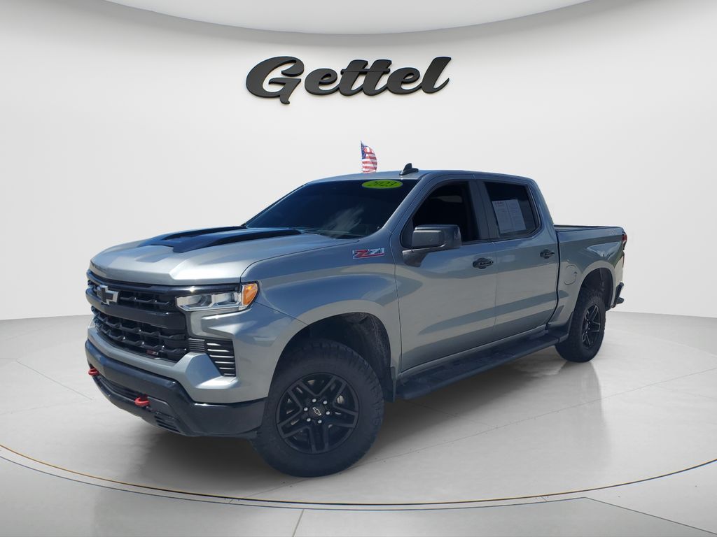 Sterling Gray Metallic 2023 Chevrolet Silverado 1500 Pickup Truck Four-Wheel Drive Automatic