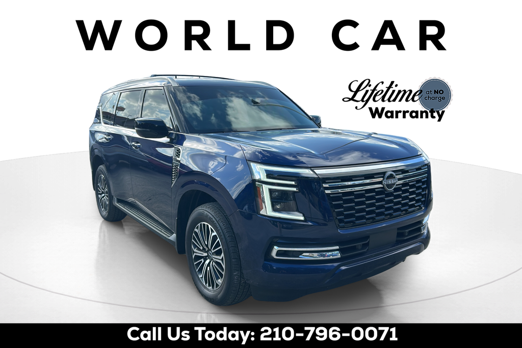Deep Ocean Blue Pearl 2025 Nissan Armada SL 4WD SUV / Crossover Four-Wheel Drive 9-Speed Automatic