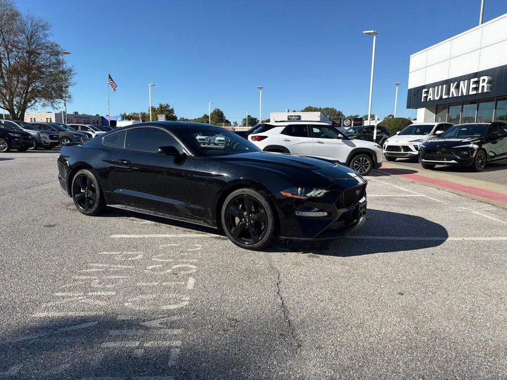 Shadow Black 2021 Ford Mustang Coupe Rear-Wheel Drive 6-Speed Manual