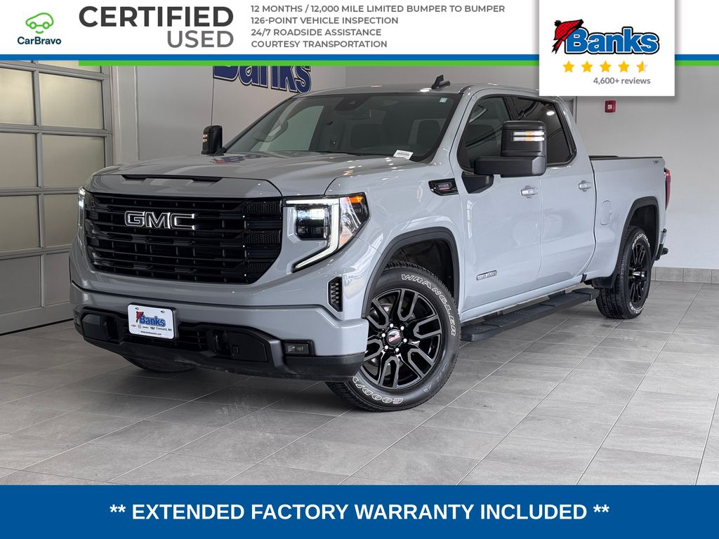 Thunderstorm Gray 2024 GMC Sierra 1500 Pickup Truck Four-Wheel Drive Automatic