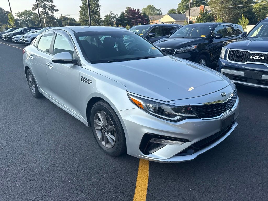Sparkling Silver 2020 Kia Optima Sedan Front-Wheel Drive 6-Speed Automatic