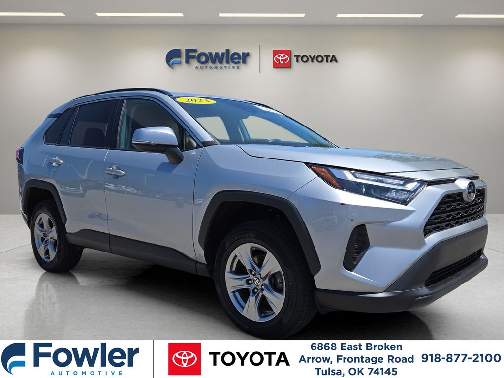 Silver Sky Metallic 2023 Toyota RAV4 SUV / Crossover Front-Wheel Drive 8-Speed Automatic
